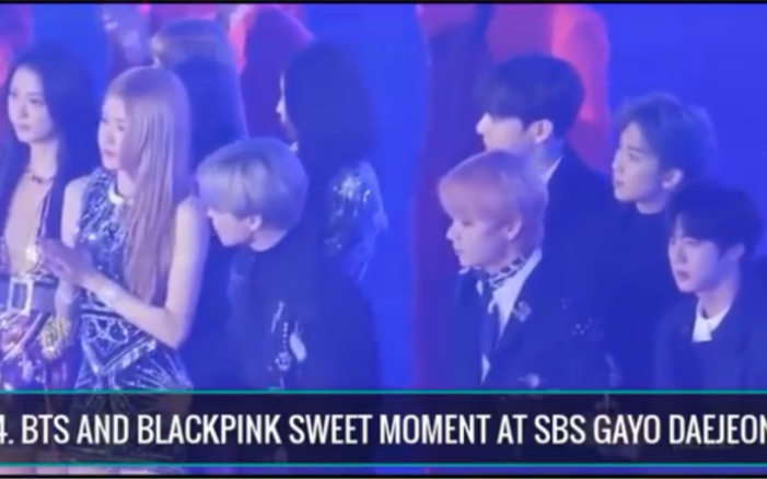 BTS Reaction to Blackpink at music awarld2019 10大名嗨场面内含小窗口