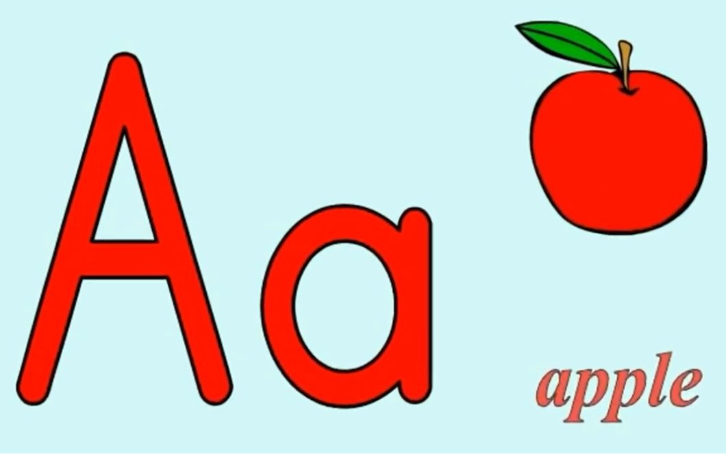 A is for apple 26个字母歌曲
