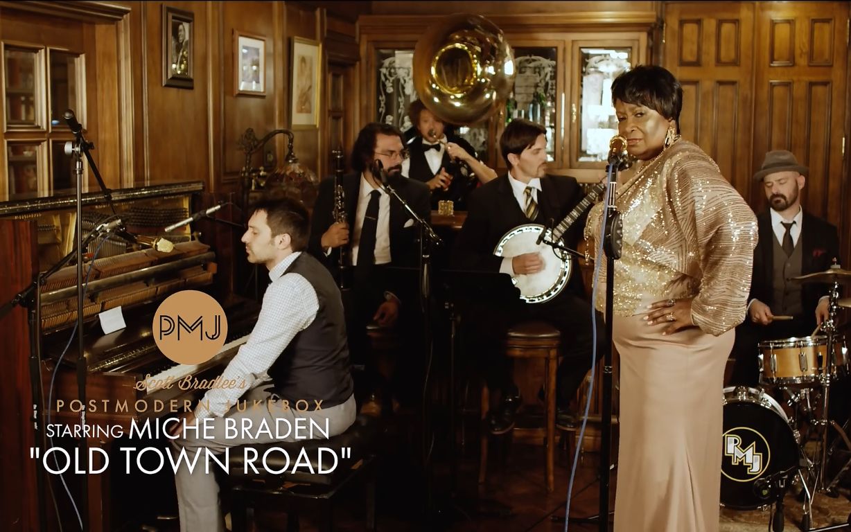 《old town road 布鲁斯风格cover by postmodern jukebox