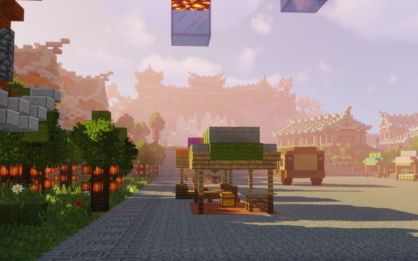 【我的世界】Minecraft古风单人中型宫殿建筑展示——静安殿_哔哩哔哩_bilibili