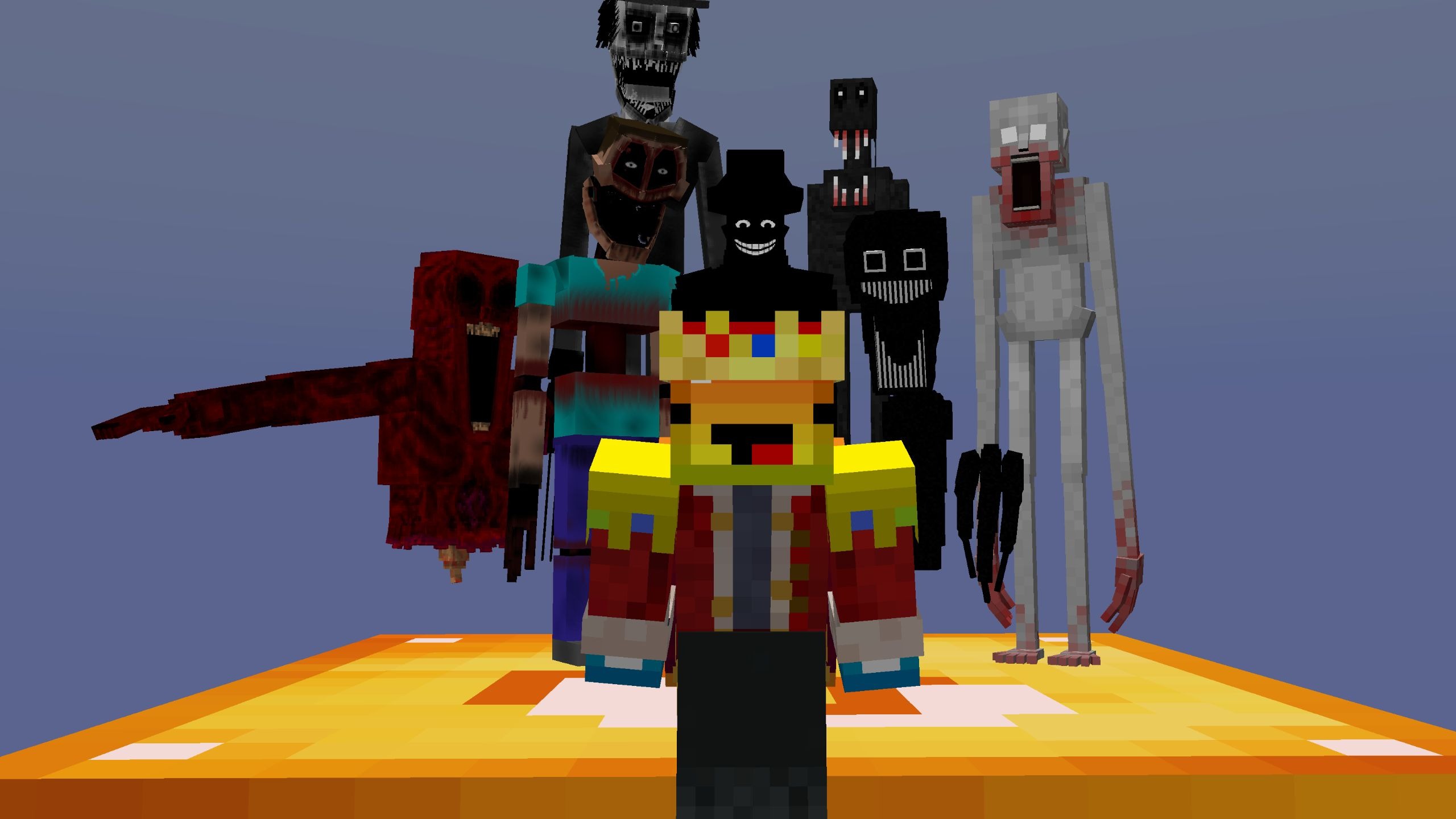 单方块幸运方块，但加满恐怖mod（下）