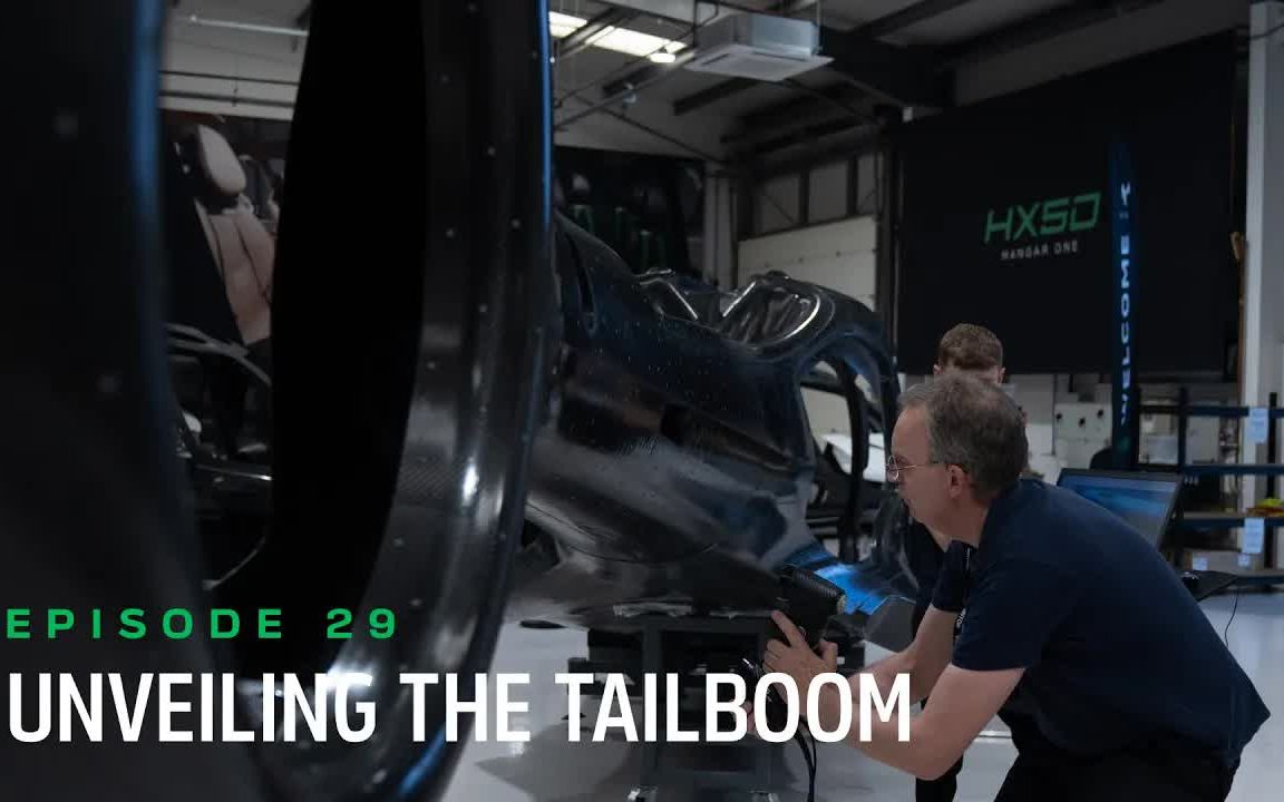 Journey to HX50  Episode 29 Unveiling the tailboom