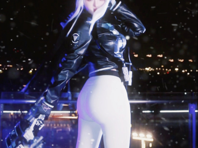 就你喜欢邪恶白皮裤？