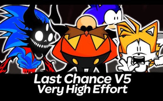 Last Chance V5 Very High Effort with Ending | Friday Night Funkin'