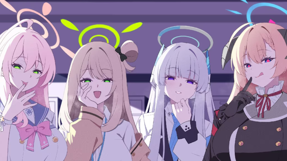 【碧蓝档案】姬头四（作者：油管@rhamus1194）