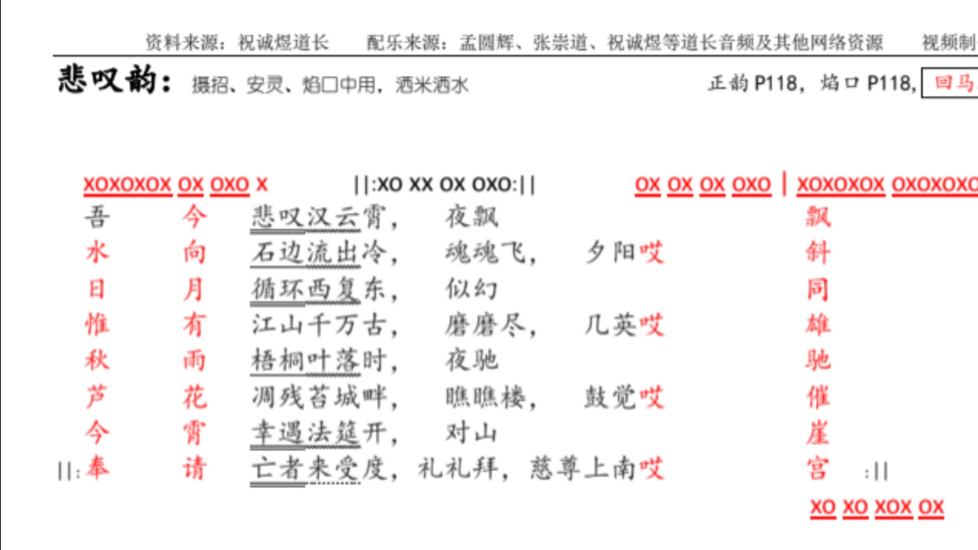 十方韵板路练习宝典：悲叹韵