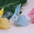 【折纸】教你们折可爱的小兔子