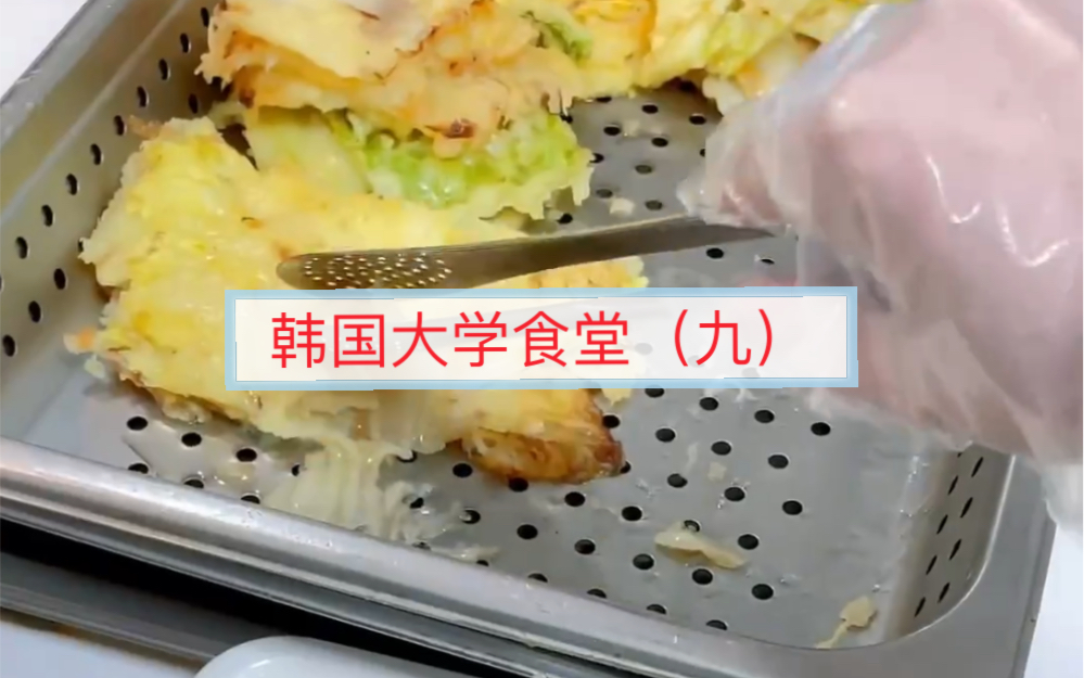 韩国的大学食堂里都吃些啥？第九天