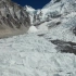 航拍喜马拉雅山珠穆朗玛峰 珠峰大本营