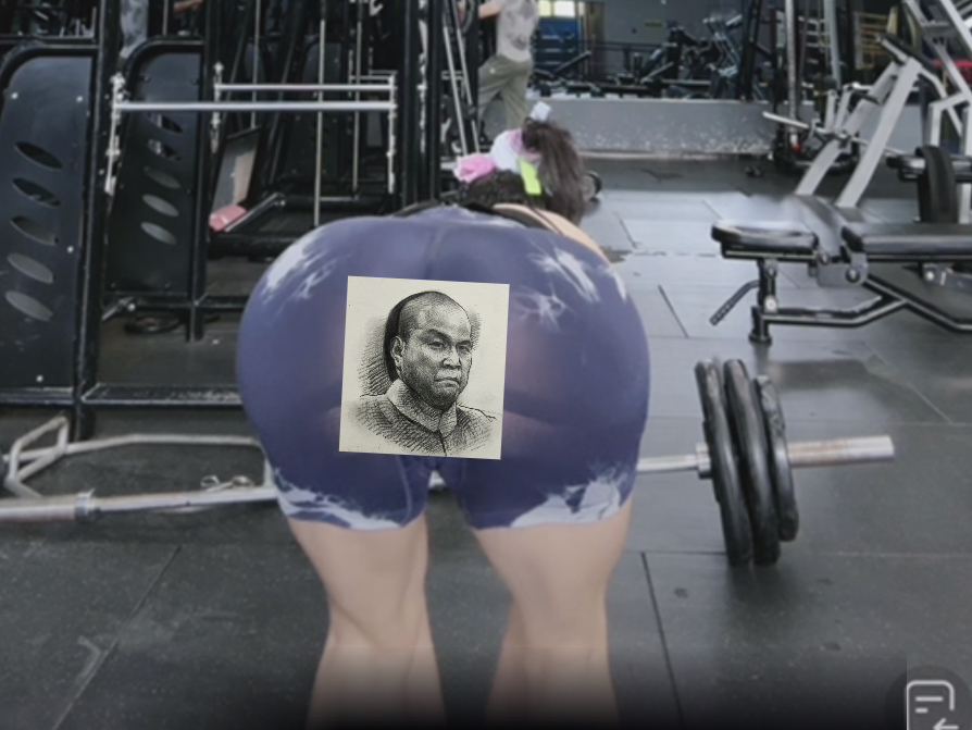 Local Fitness Female Bodhisattva (20): gym hip and leg lift workout. (non-stop high energy, visual impact pulling)