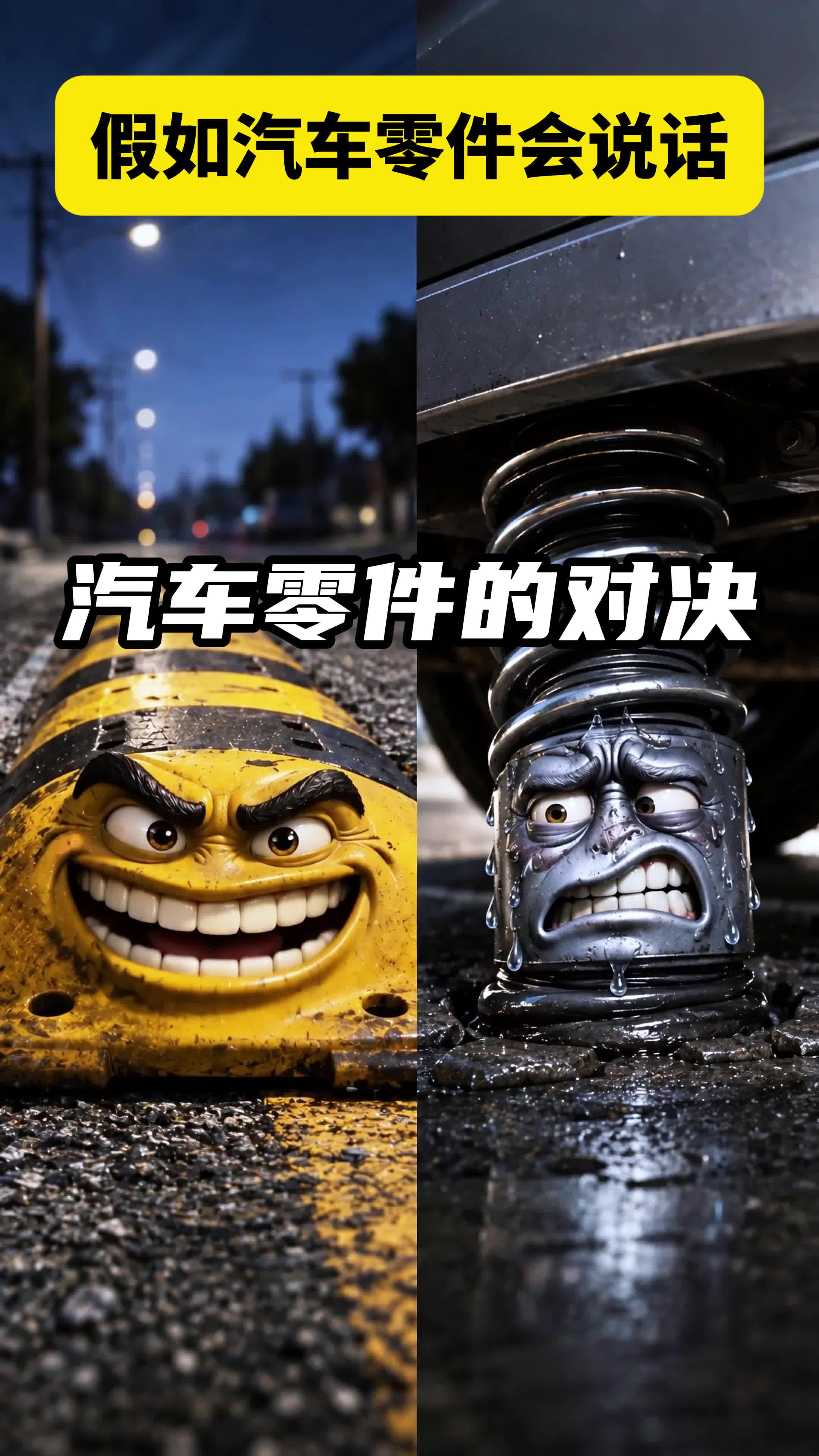 汽车零件的对决