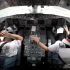 福克100降落驾驶舱录像