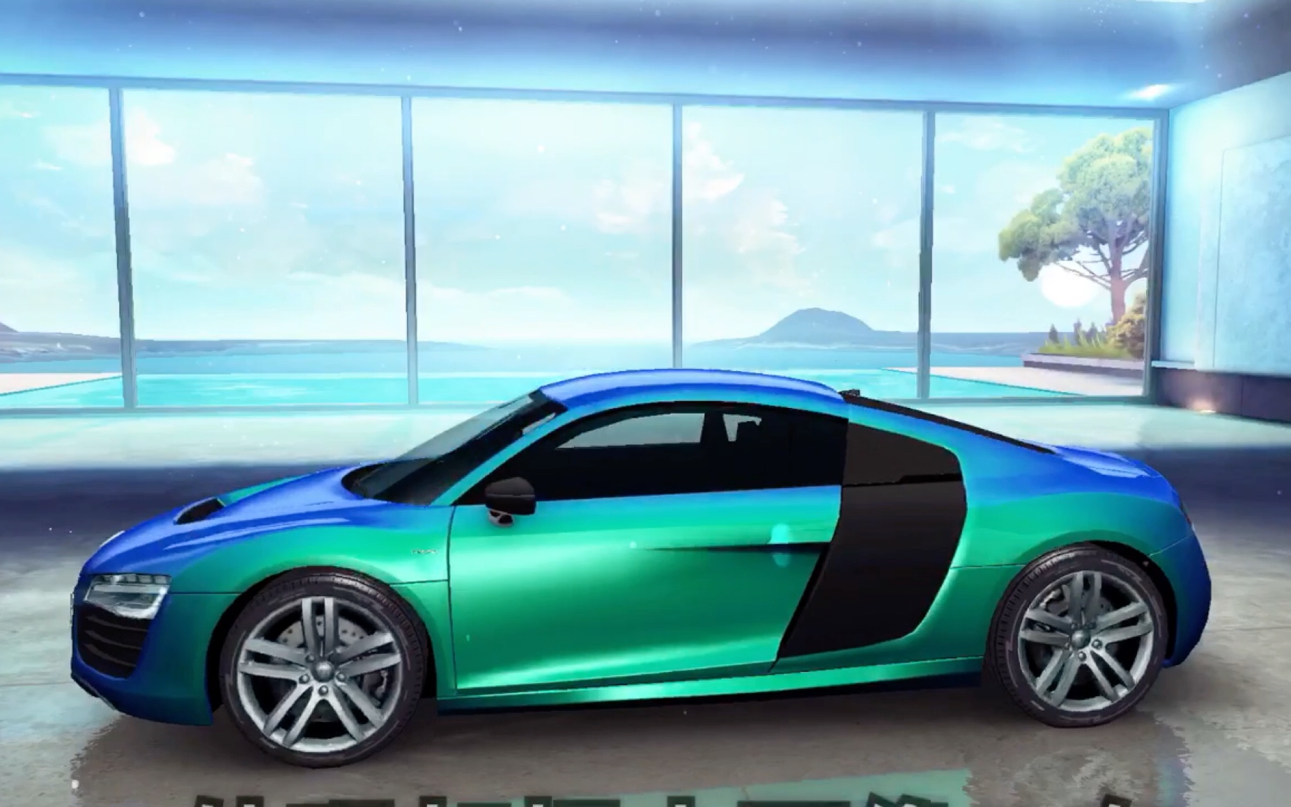【狂野飙车8】车辆试驾 蛋疼的奥迪r8电动车!_哔哩哔哩_bilibili