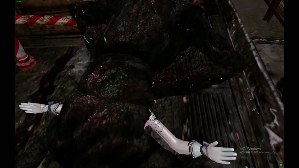 八重樱被怪物各种欺负