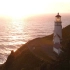 【4K】赫西塔角灯塔，俄勒冈州海岸的海洋之声 双声道