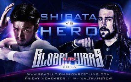 rpw-njpw global wars2016 柴田胜赖vs克里斯英雄(世界最强肘子之战 )