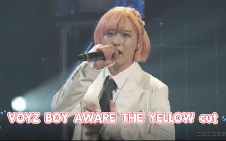 VOYZ BOY AWARD THE YELLOW cut-哔哩哔哩