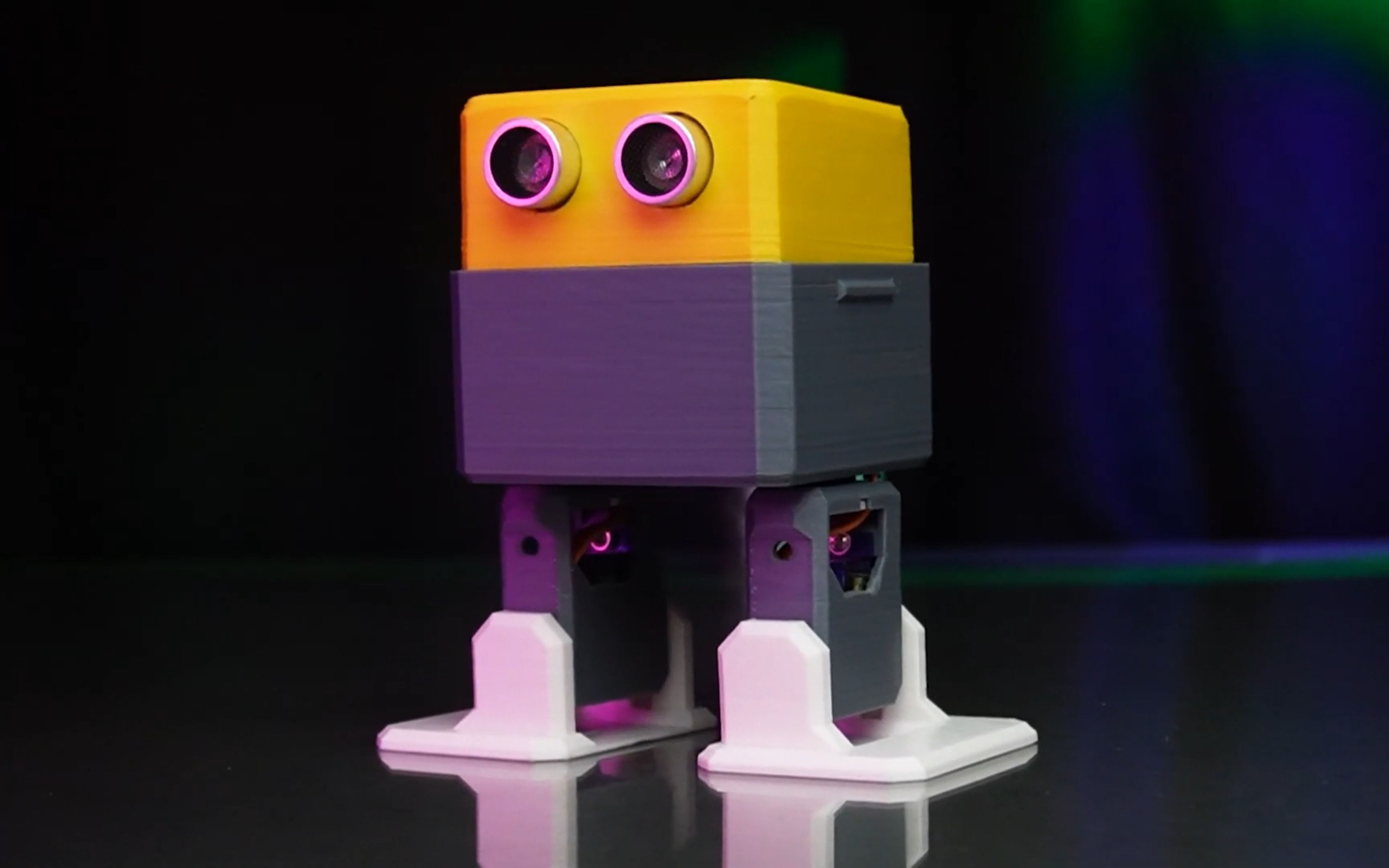3D打印制作魔鬼的步伐-Otto机器人-这个必须要火