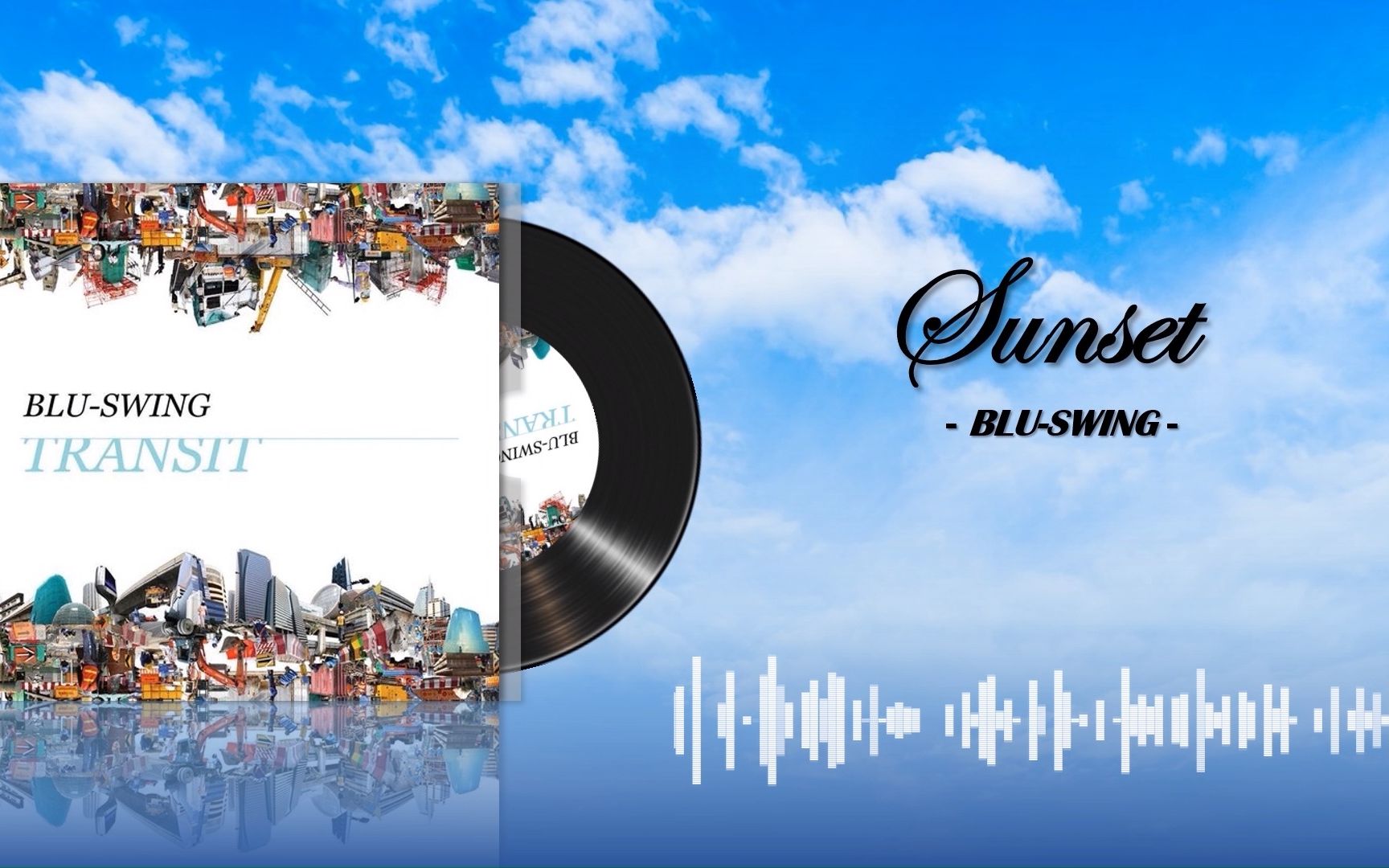 ランキング上位のプレゼント BLU-SWING SUNSET 7inch 7インチ レコード