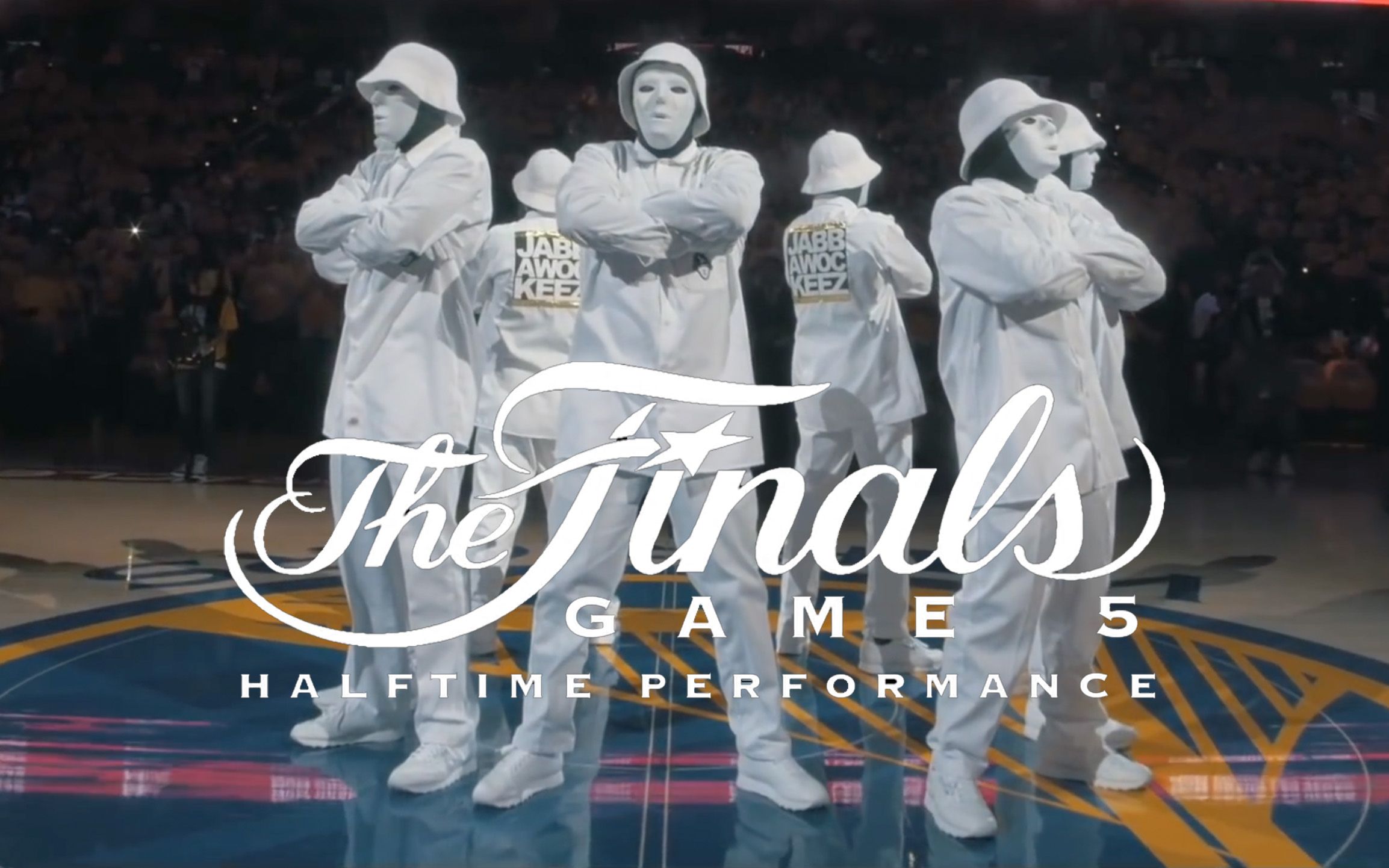 假面舞团2016nba总决赛jabbawockeez