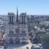 法国巴黎，大火前巴黎圣母院的美丽RIP