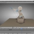 Blendercn 建模与绑定 -建立基础角色-新制片人-关键帧与动画预览