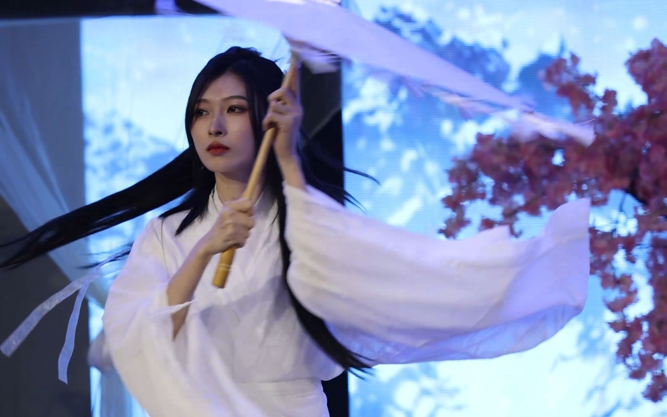 Wen Ruoqi] 230609 "Hibiscus" 『2023 SNH48 GROUP Annual Youth Festival - Li Yulongruo's work exhibition support』Focus 【4k60p