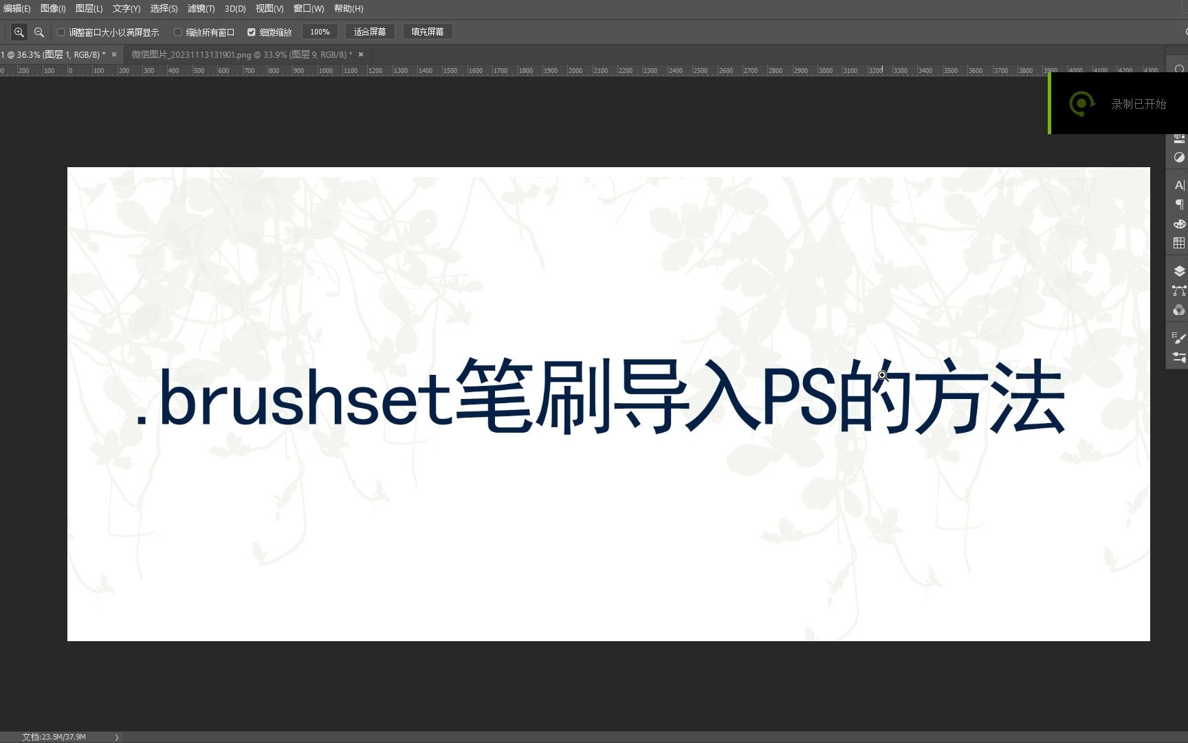 Procreate brushset PS abr 