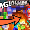 Minecraft为悼念Technoblade给MC首页上的猪带上了猪神的皇冠…