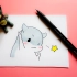 超可爱的简笔画小仓鼠，萌化了我的心！你学会了吗？