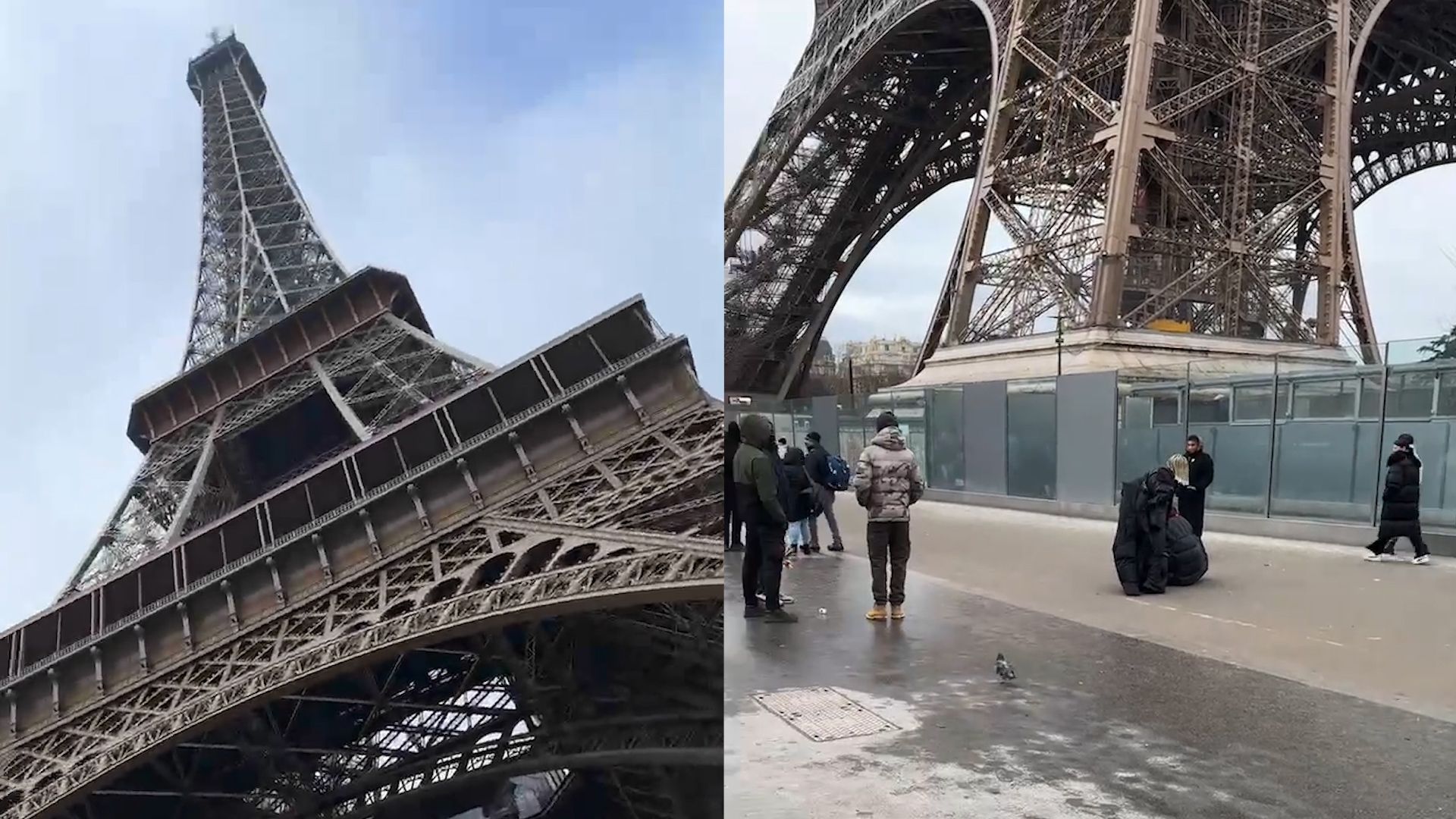 女子来浪漫巴黎看埃菲尔铁塔，看到实物瞬间傻眼，环顾一周更离谱