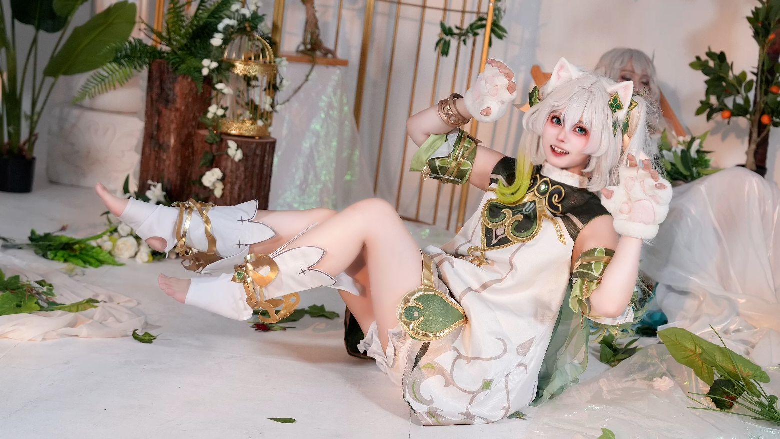 How can you do that in front of mom!