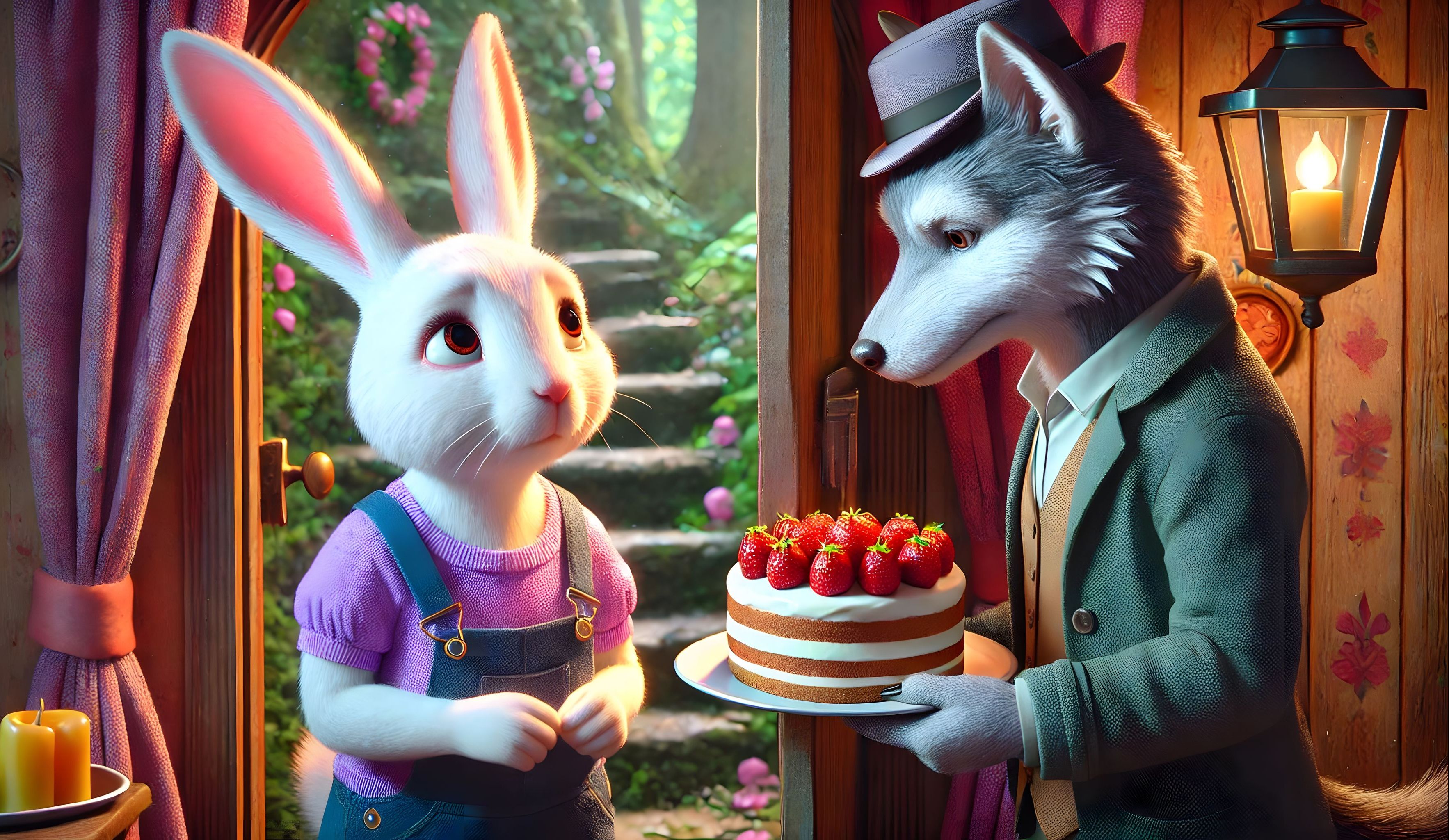 儿童故事《陌生人给的东西不能吃》3-6岁儿童睡前故事，有声绘本