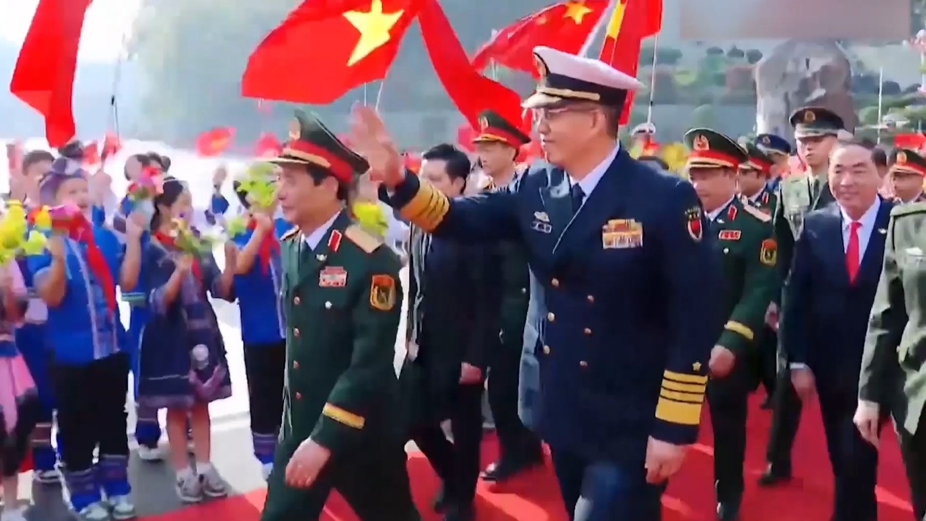 中越第九次边境国防友好交流活动