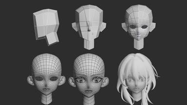 【<em class="keyword">3DMAX</em>建模】零基础的必学人头布线与技巧