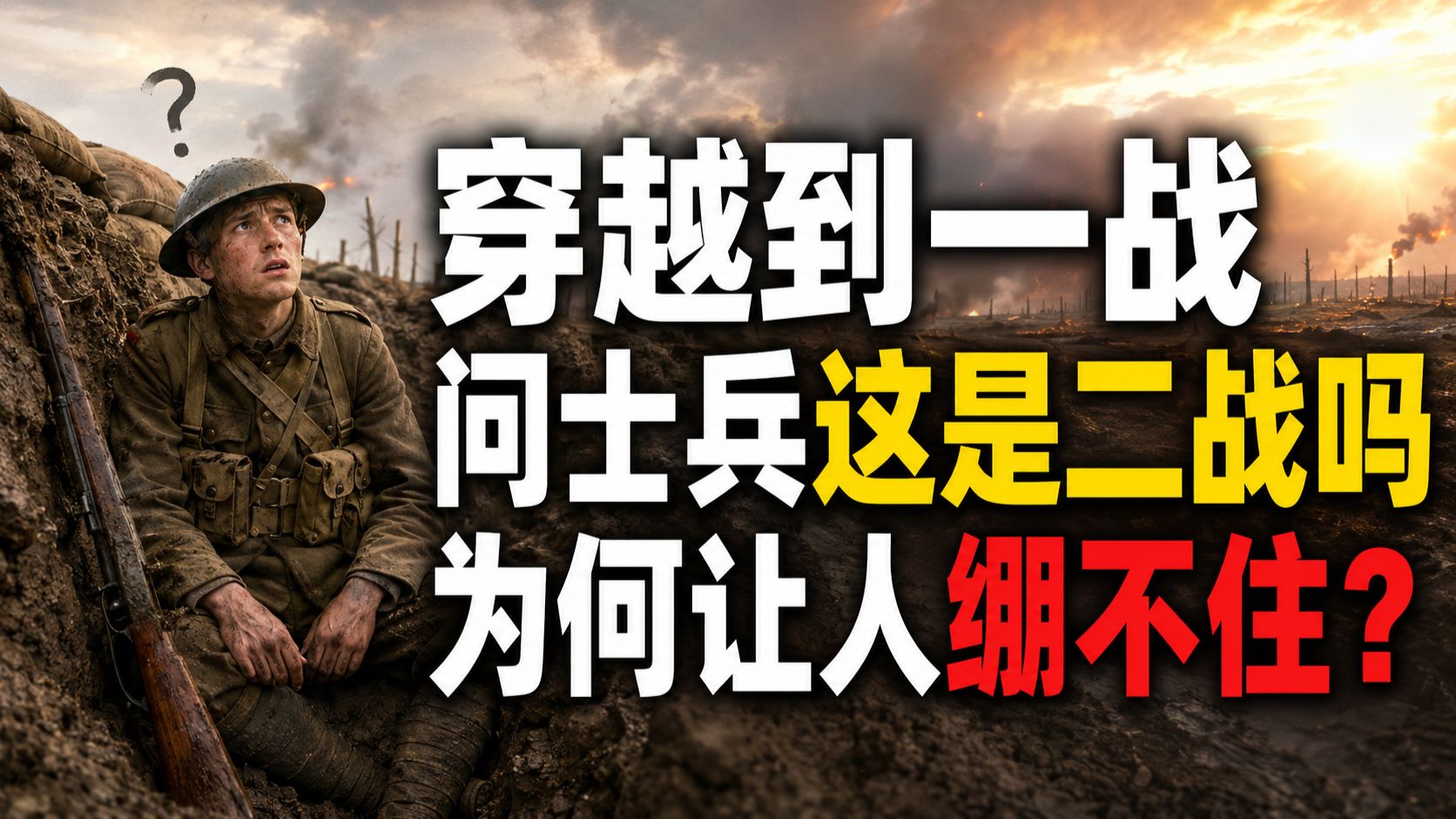 为什么穿越到一战问士兵这是二战吗会让人绷不住？