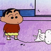 小新：小白，抓小鸡鸡