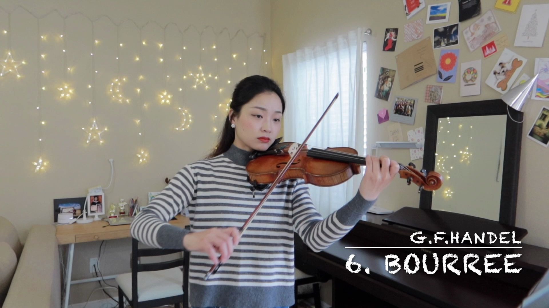 布列舞曲bourree独奏铃木小提琴第二册