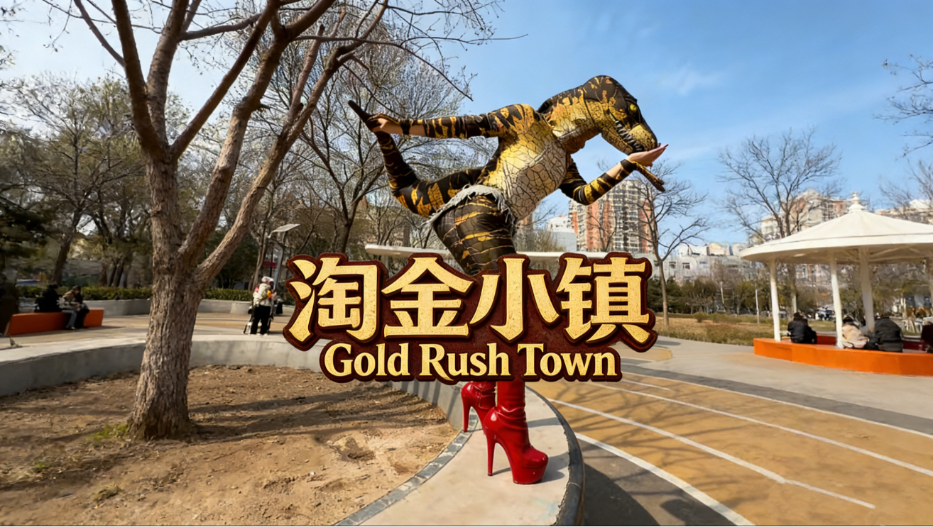 当恐龙来到淘金小镇