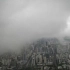 9月2日台风“苏拉”在深圳上空乌云密布的现场监控画面
