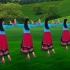 藏族广场舞《次真拉姆》歌声悠扬，动感大气，背面演示