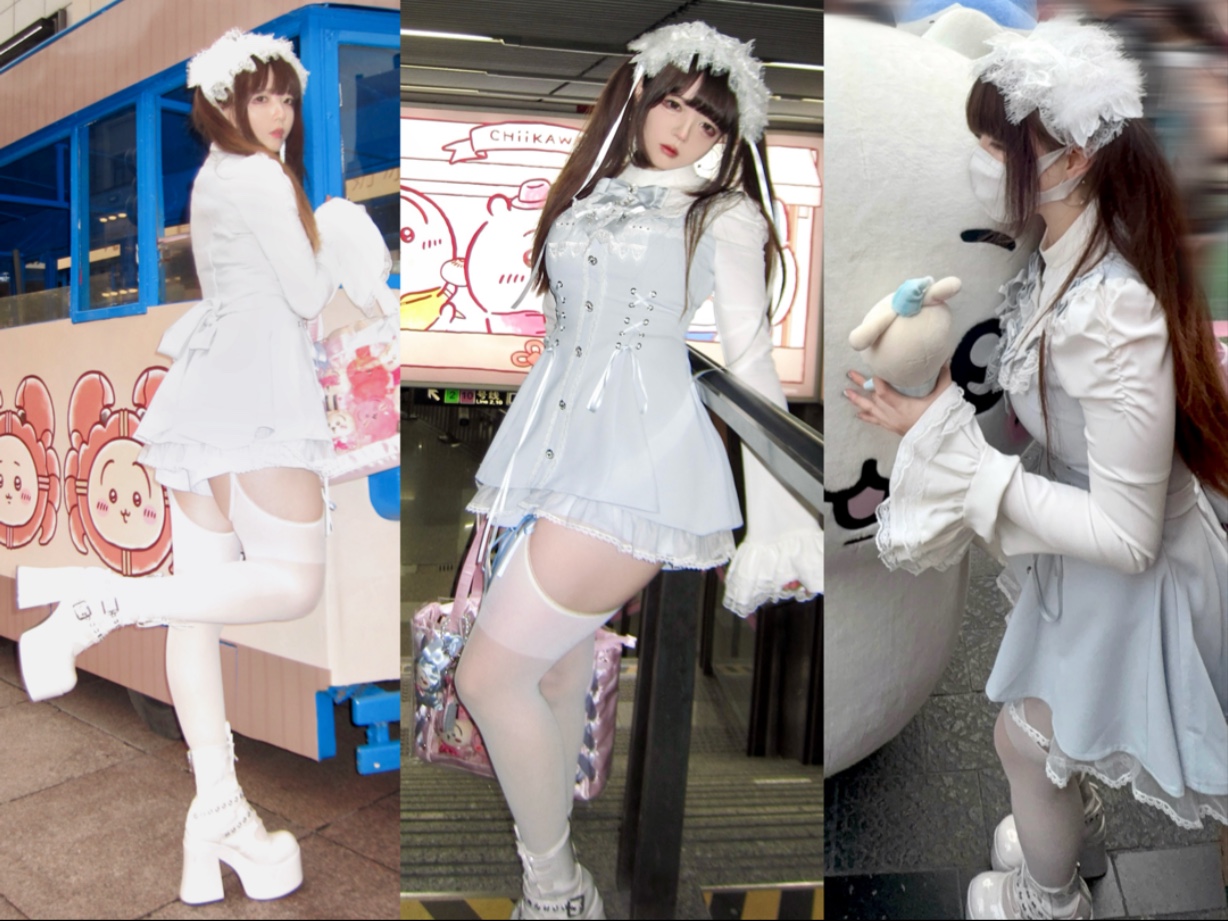 chiikawa vlog｜I'm so cute I keep crying...☆Microfat Wear｜Shanghai Bianren