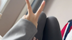 gray cotton pants