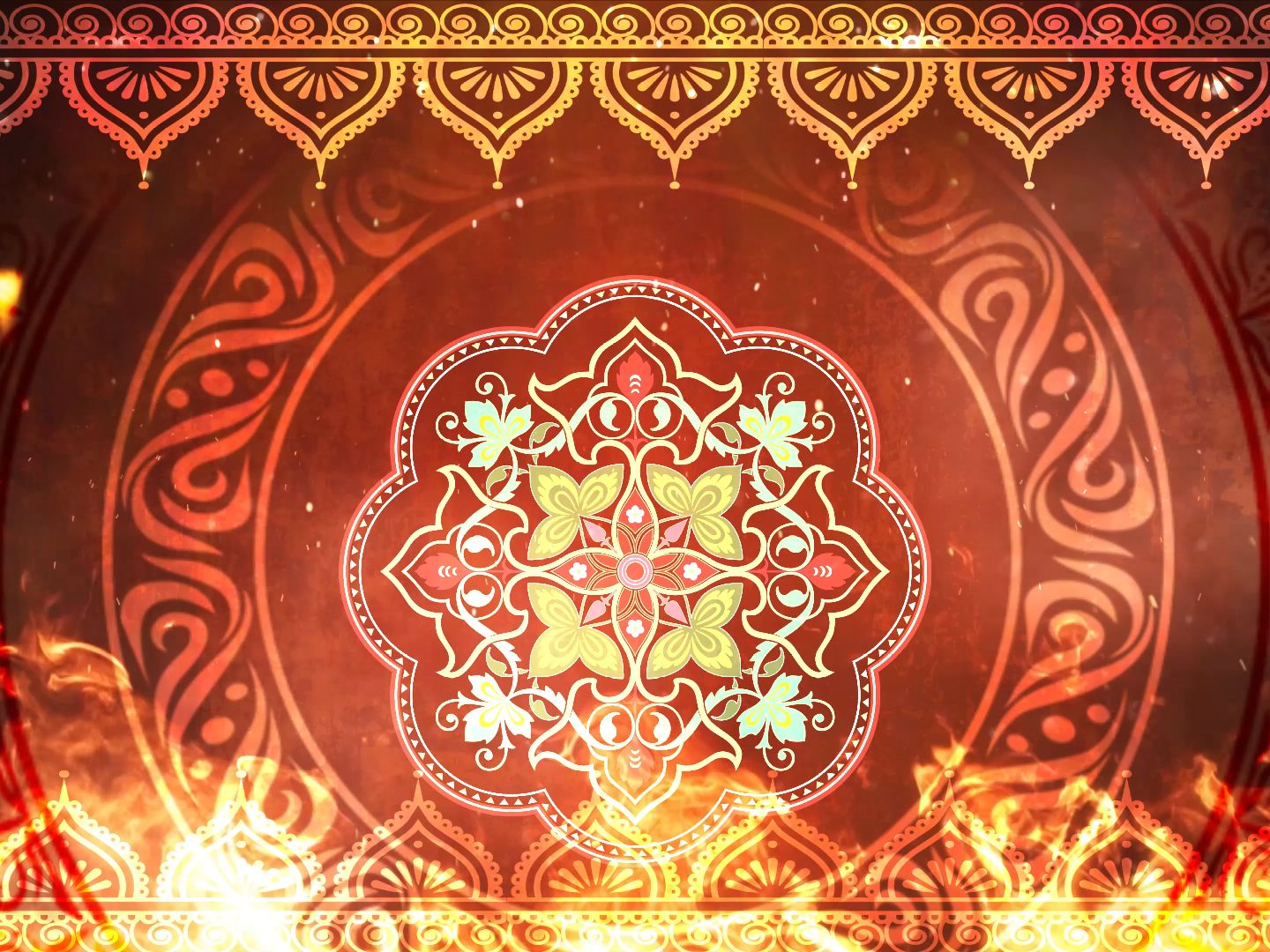 (jd48)印度舞新疆舞民族舞LED大屏幕晚会背景视频1