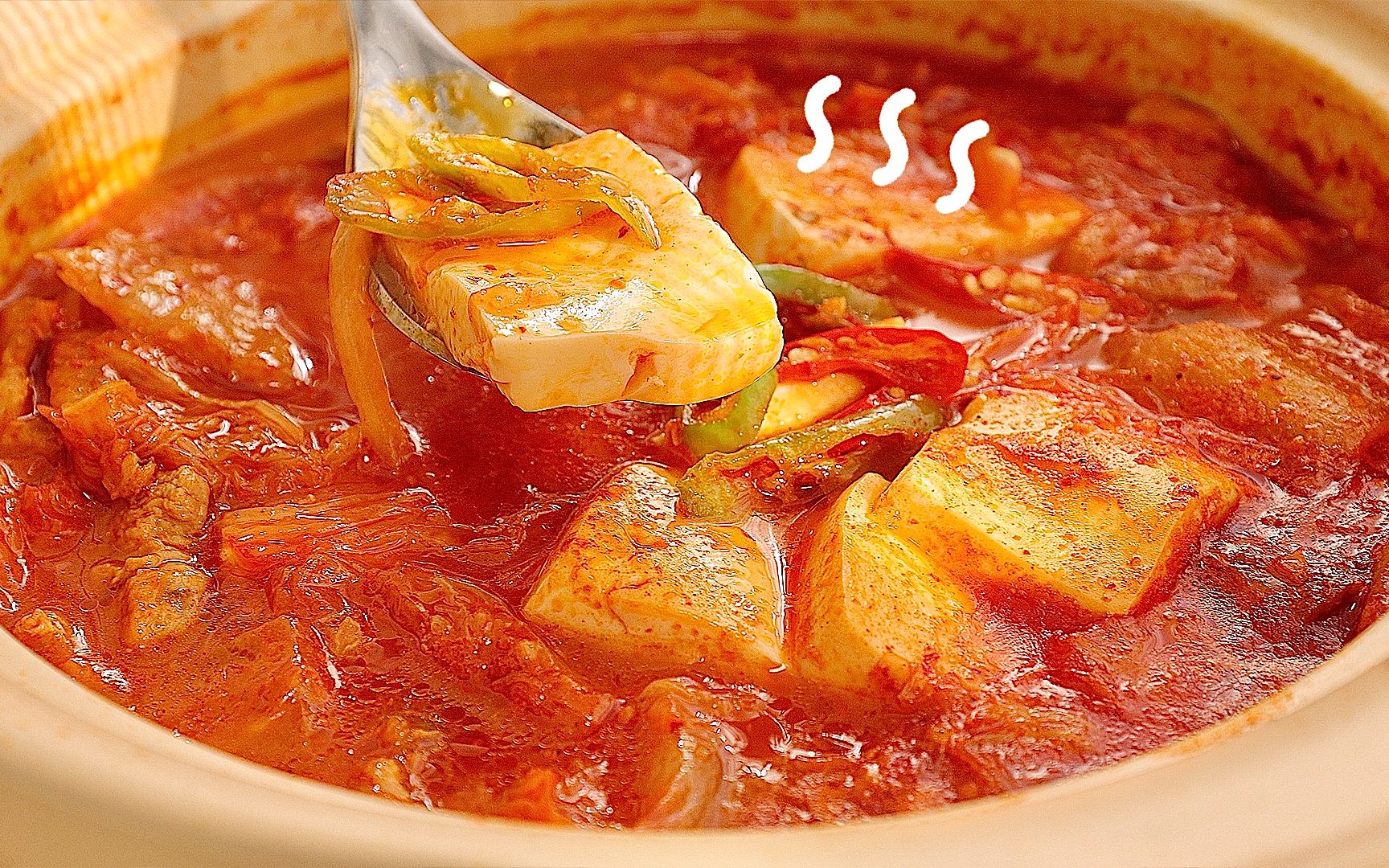 韩式泡菜汤的做法_【图解】韩式泡菜汤怎么做如何做好吃_韩式泡菜汤家常做法大全_果果_豆果美食
