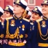 俄罗斯红场阅兵女兵方队在《克里米亚进行曲》乐声中，全场英姿飒爽