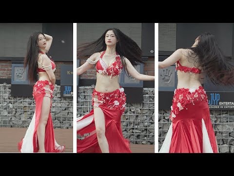 韩世国际舞蹈协会舞蹈艺芝肚皮舞 清潭kra广场 直拍fancam Kpop 4 哔哩哔哩 Bilibili