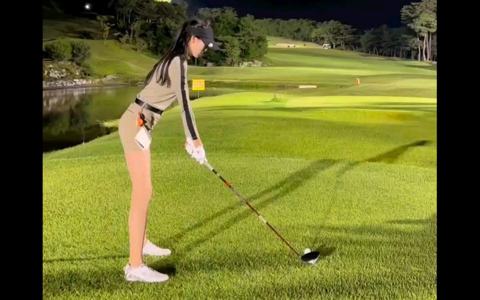 How do you play golf at night without being embarrassed?