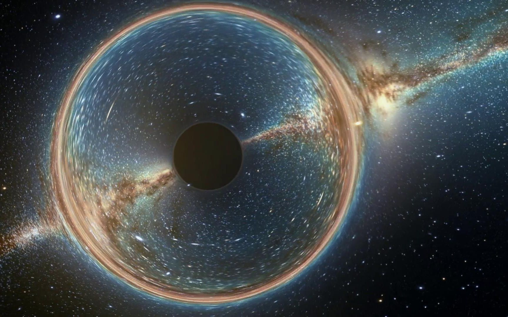 NASA绘制迄今最精确黑洞图像：扭曲之美-NASA,黑洞,宇宙 ——快科技(驱动之家旗下媒体)--科技改变未来