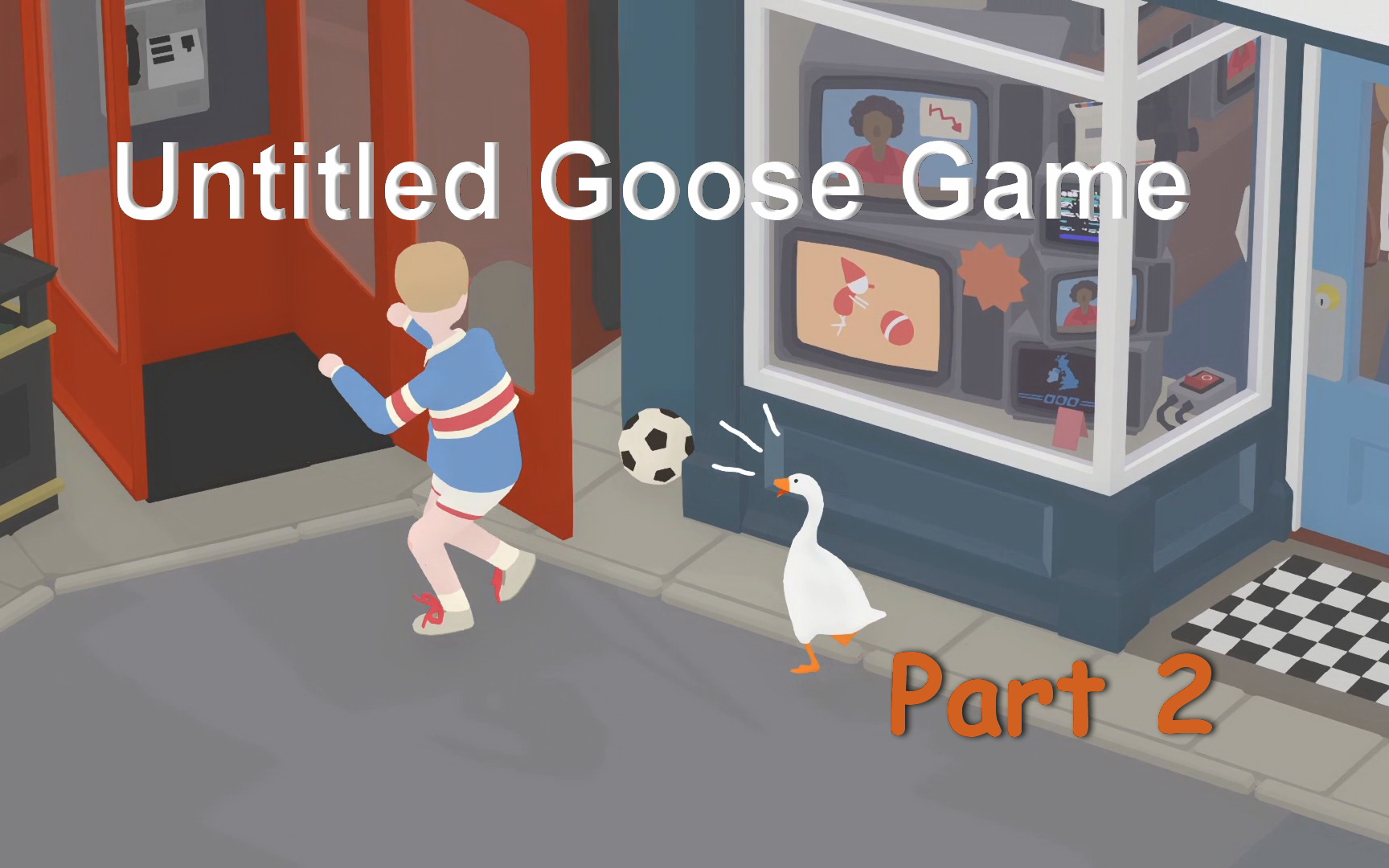 Switch] 大鹅模拟Untitled Goose Game 通关流程第2关_哔哩哔哩_bilibili